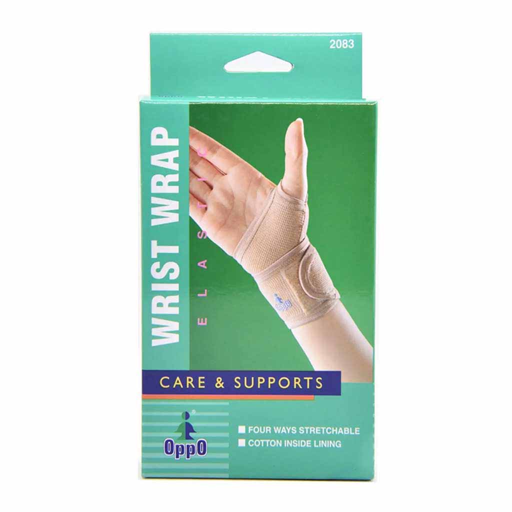 Oppo, Wrist Wrap, Adjustable wrist support for injury prevention, one size