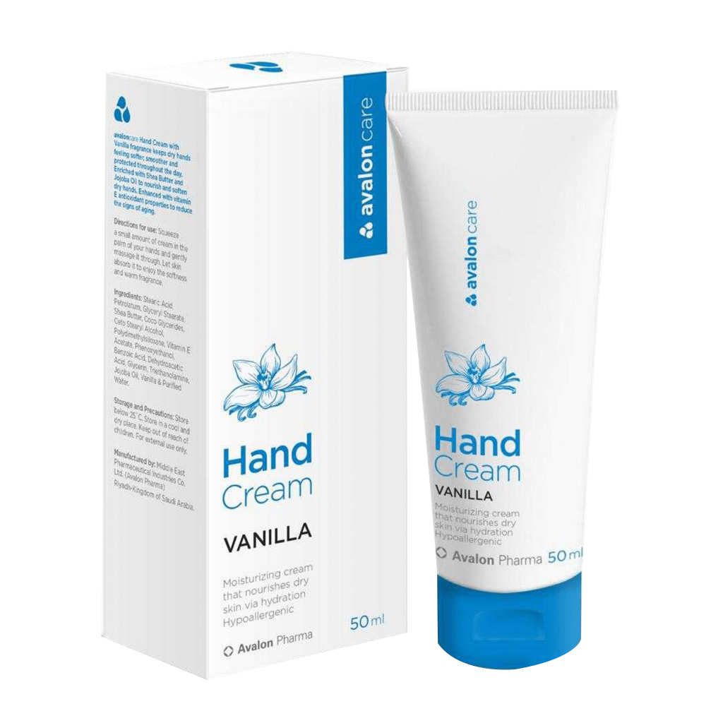 Avalon Care Hand Cream Vanilla 50 Ml
