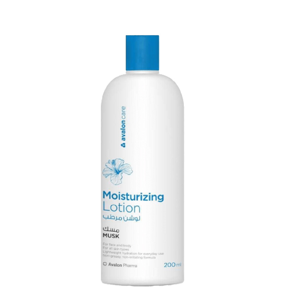 Avalon Care, Moisturizing Lotion Musk, Hydrating lotion with musk fragrance for soft skin, 200 ml