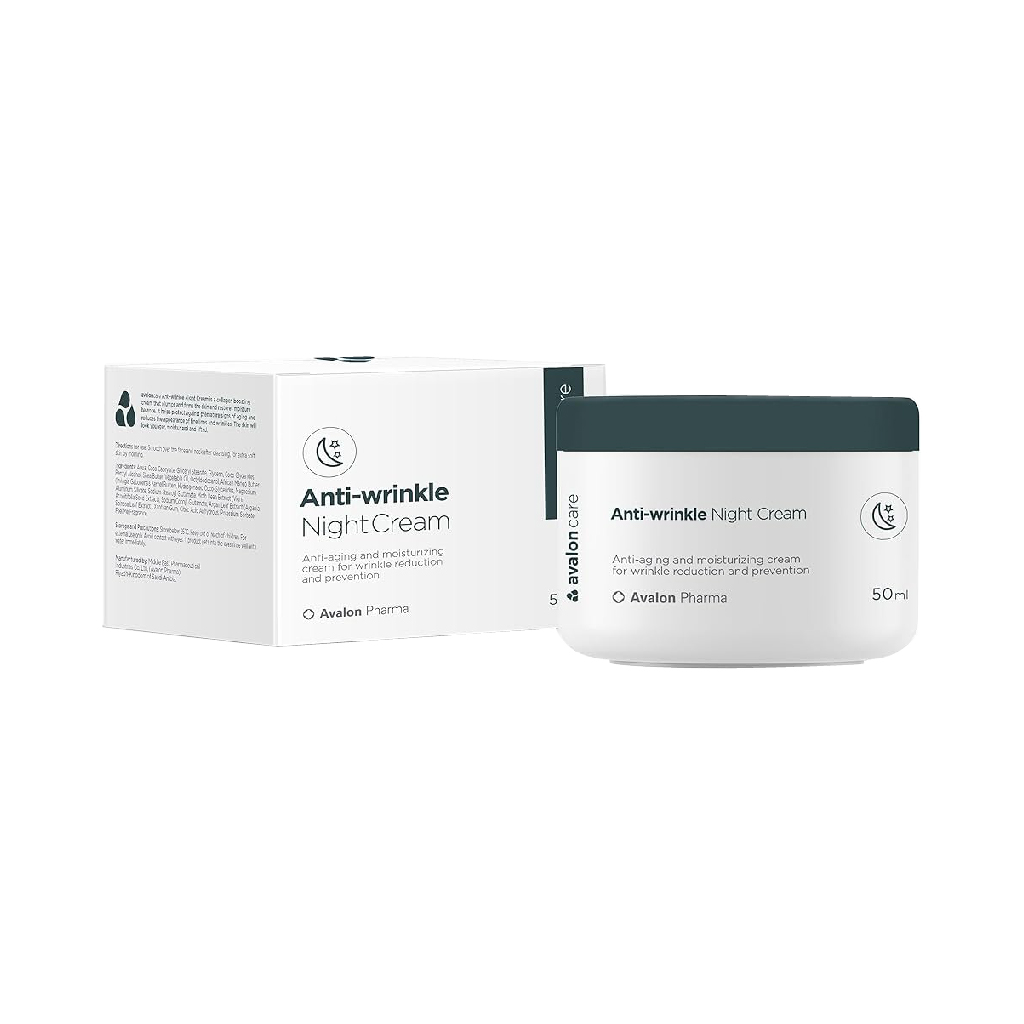 Avalon Care, Anti-Wrinkle Night Cream, Intensive night cream for wrinkle reduction, 50 ml