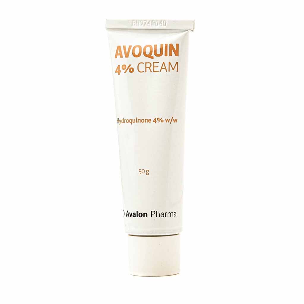 Avalon, Hydroquinone Avoquin Cream 4%, Skin lightening cream for hyperpigmentation, 50ml