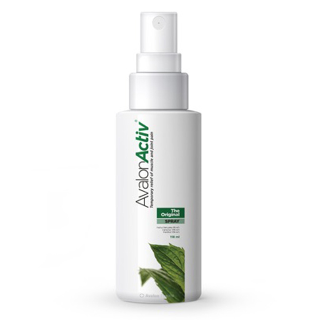 Avalon Activ, Original Spray for Muscle & Joint Pain Relief, Fast-acting soothing spray, 118ml