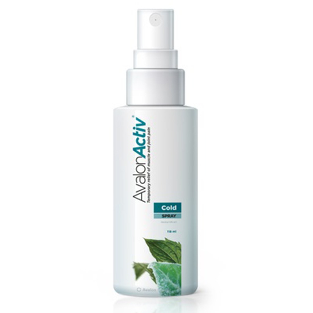 Avalon Activ, Cold Spray, Fast-acting muscle and joint pain relief spray, 118ml