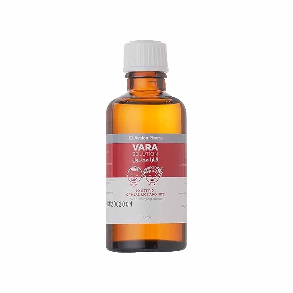 Avalon Vara, Anti Lice Solution, Effective treatment solution for lice removal, 50ml