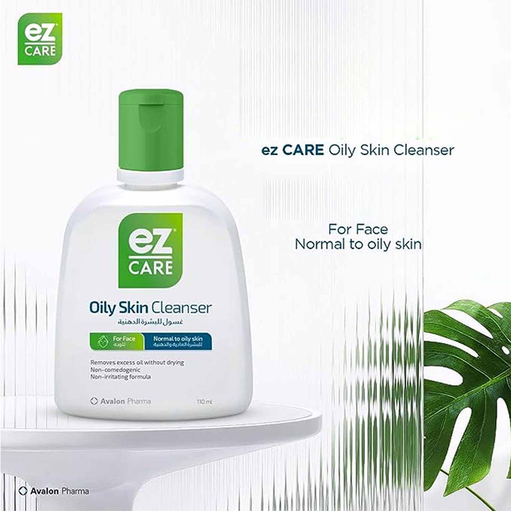 Avalon, Ez Care Oily Skin Face Cleanser, Deep cleansing facial wash for normal to oily skin, 220ml