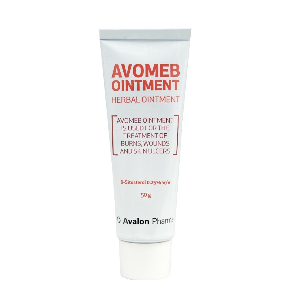 Avalon, Avomeb Ointment, Antibacterial ointment for skin infections and wounds, 30g