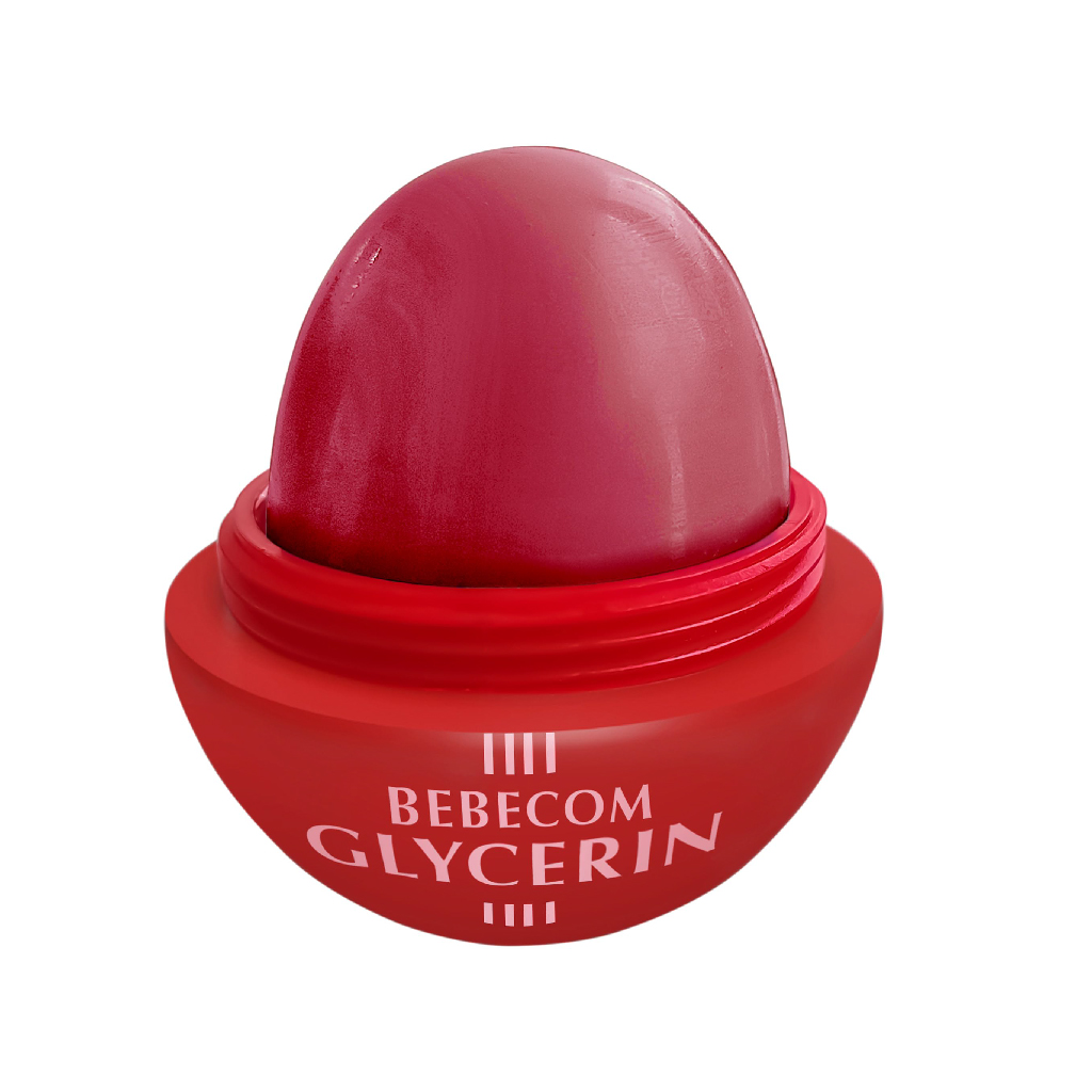 Bebecom, Lip Balm Cherry, Moisturizing lip care with cherry scent, 10 g