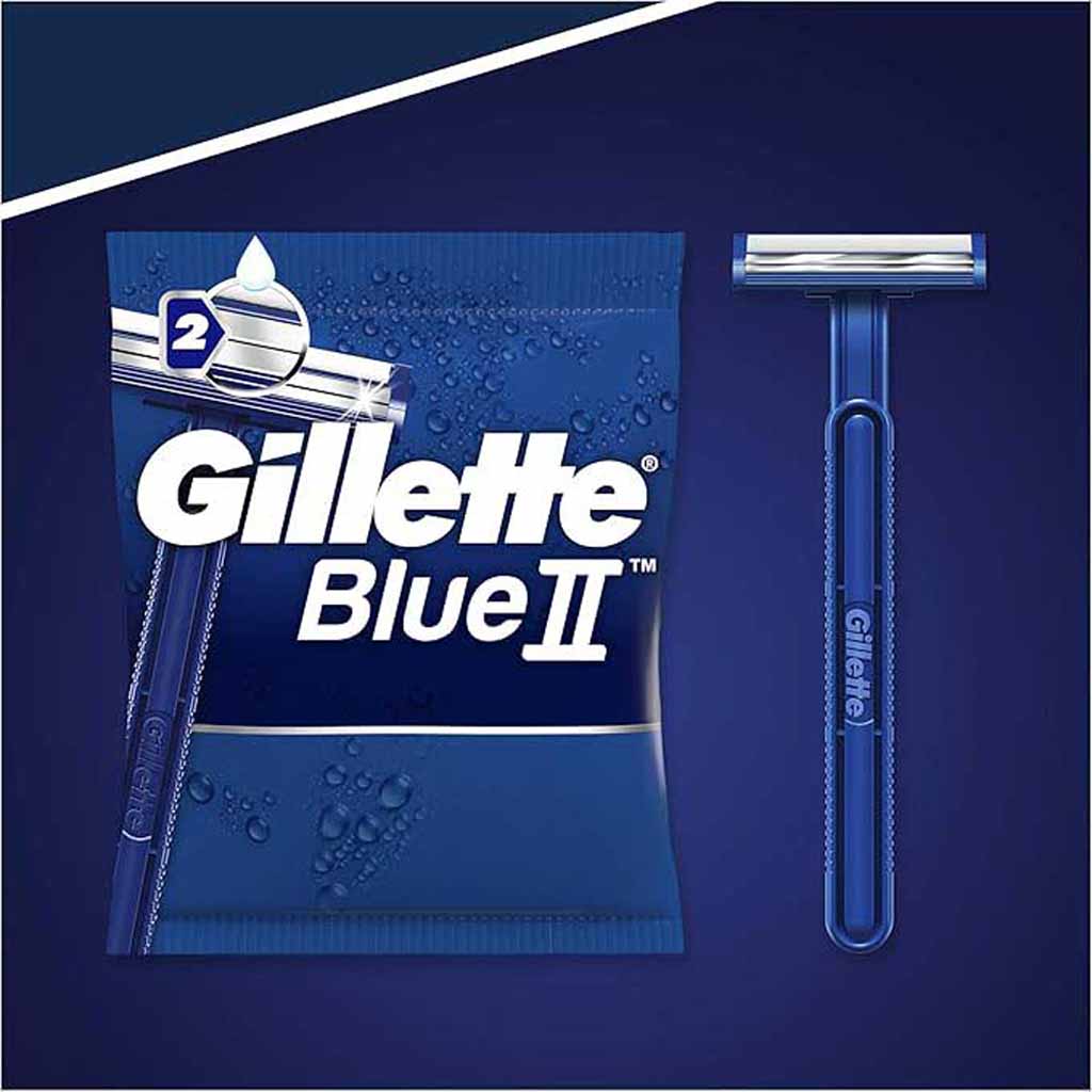 Gillete Blue II Plus Ultra Grip Disposable Razors 10 Count