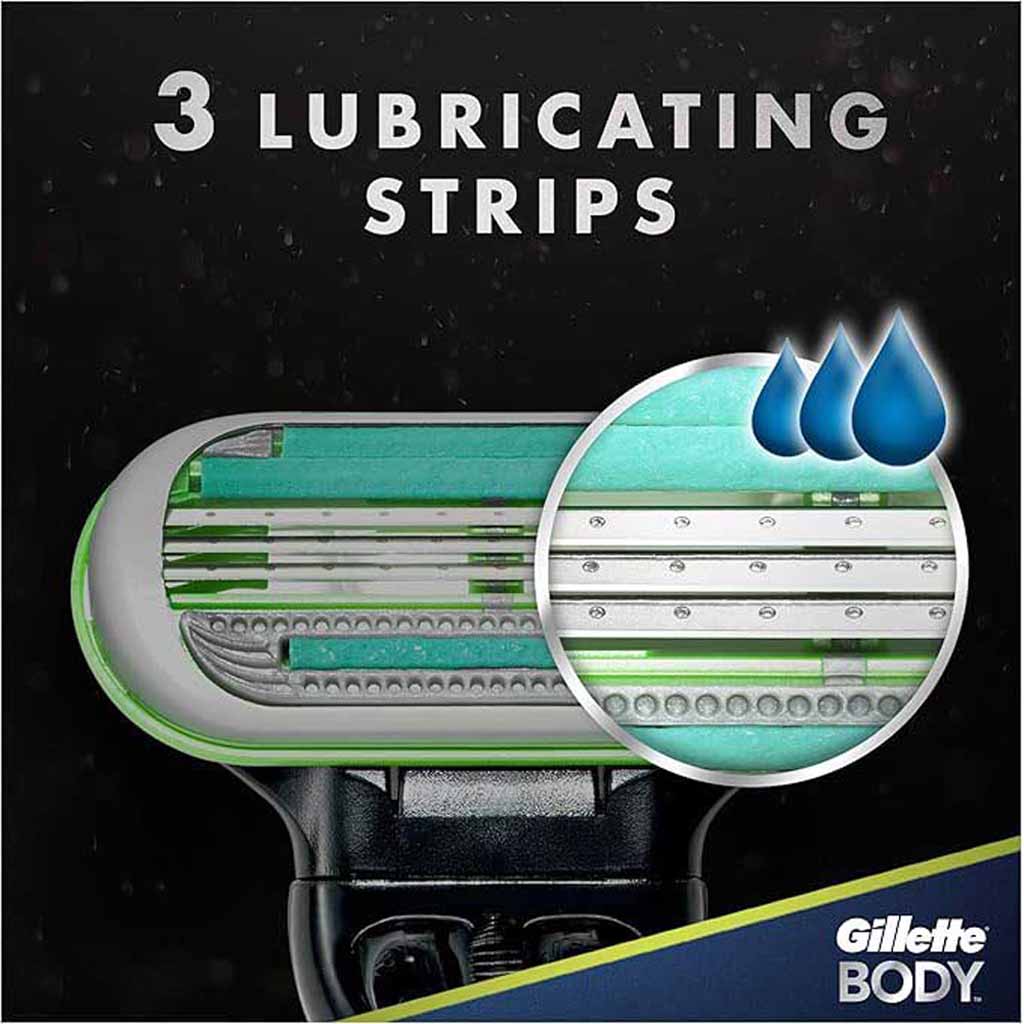 Gillette, Disposable Body Razors, Smooth disposable razors for body hair removal