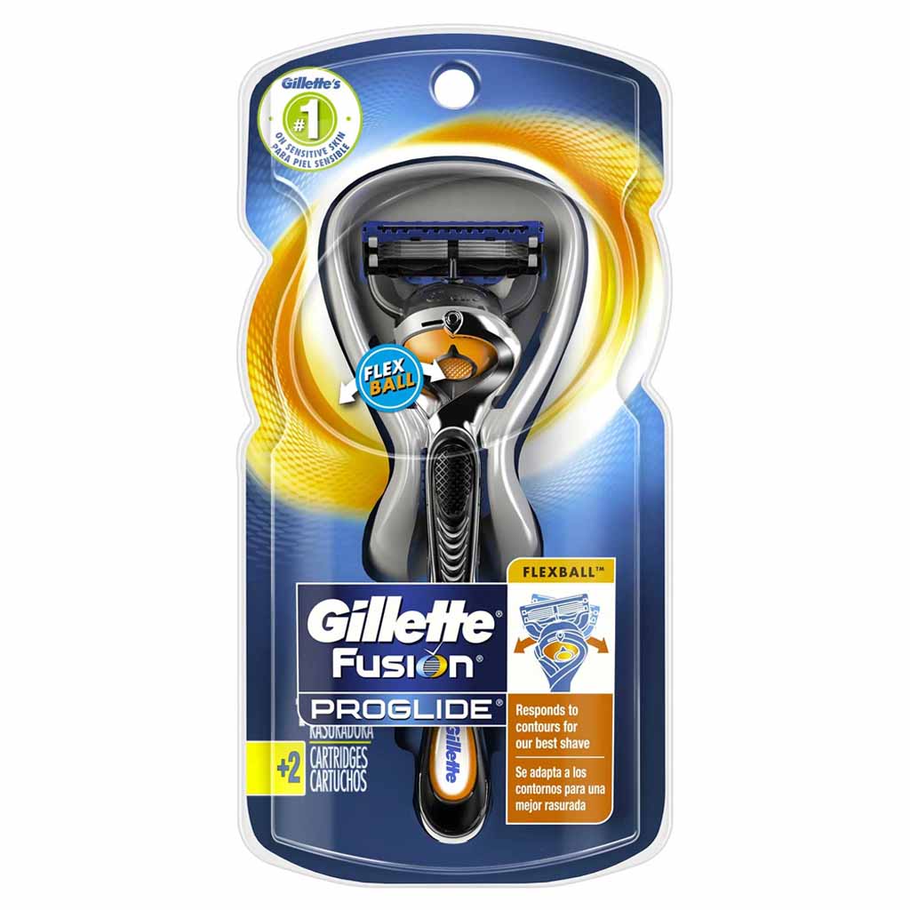 Gillette, Fusion Proglide Razor Blades, Precision replacement razor blades for Fusion Proglide