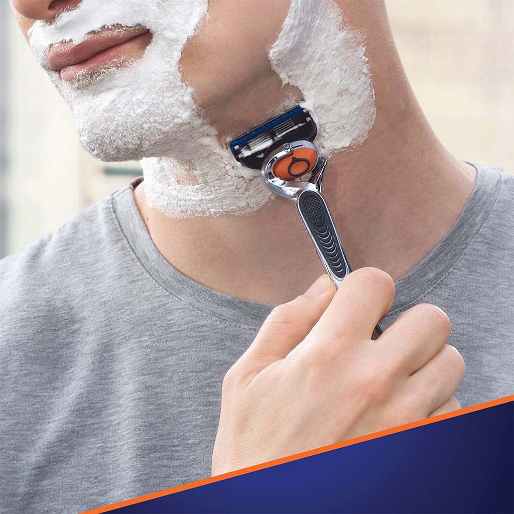 Gillette Fusion, 5 ProGlide Men's Manual Razor Blades Refills, Precision blades for smooth shaving
