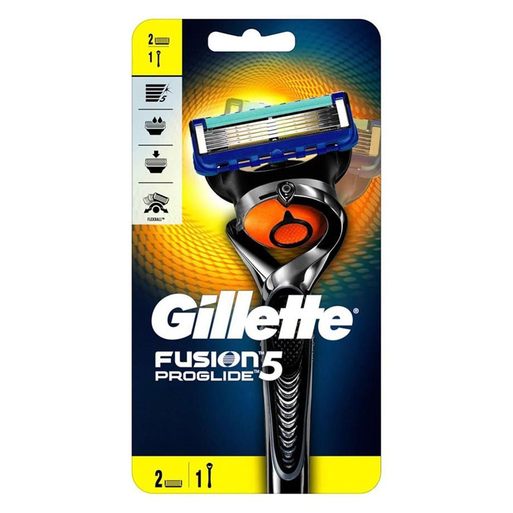 Gillette, Fusion 5 ProGlide Men's Razor With FlexBall Technology, Precision shaving razor with flexible handle