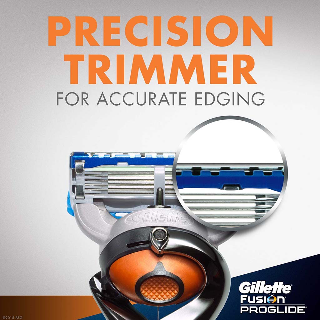 Gillette, Fusion 5 ProGlide Men's Razor With FlexBall Technology, Precision shaving razor with flexible handle