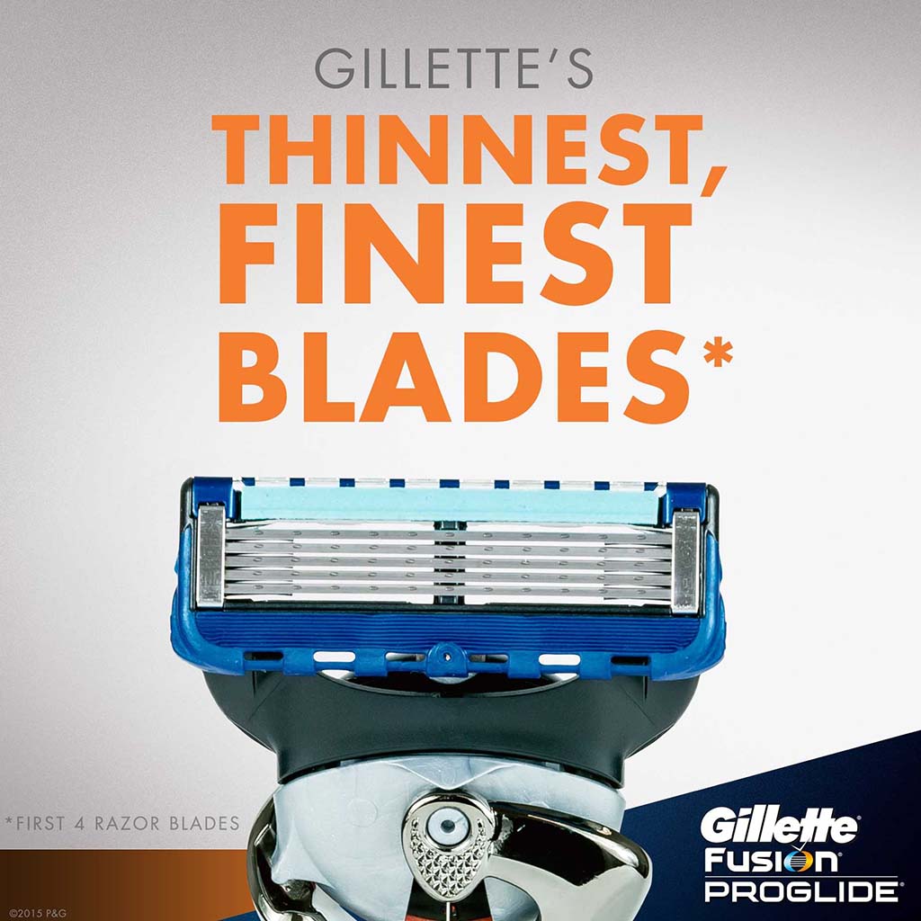Gillette, Fusion 5 ProGlide Men's Razor With FlexBall Technology, Precision shaving razor with flexible handle