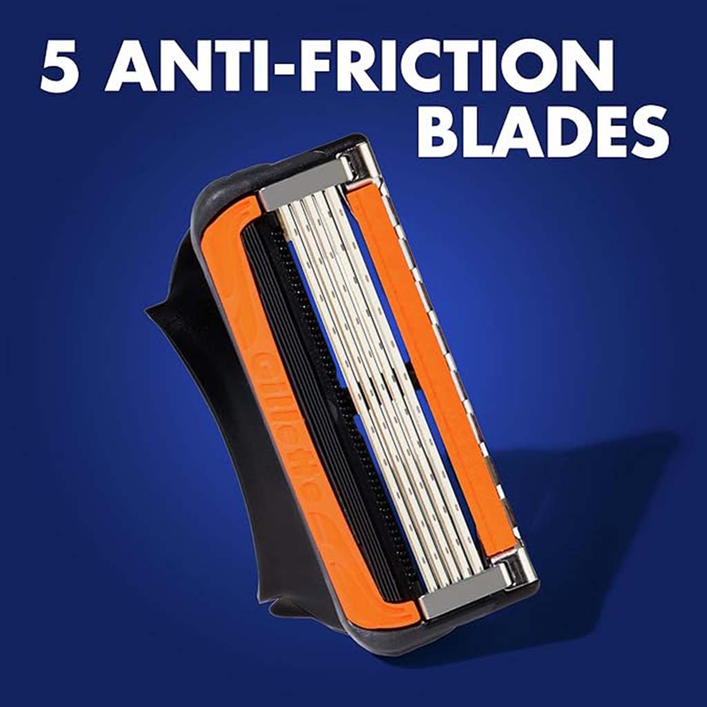 Gillette, Fusion 5 ProGlide Power Men's Razor Blades Refills, High-performance replacement blades for smooth shave