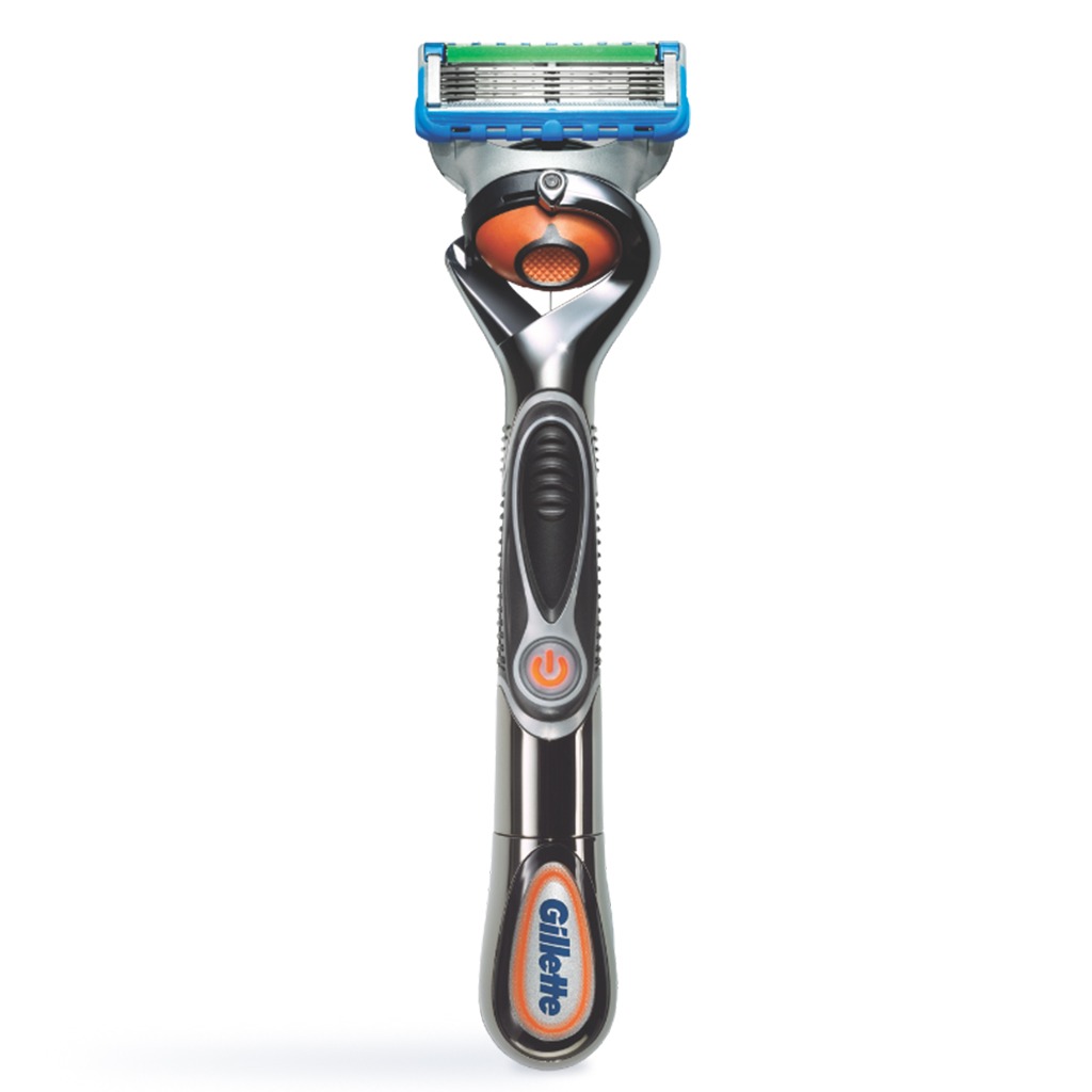 Gillette Fusion, 5 ProGlide Power Men's Razor, Razor with flex ball technology for close shave