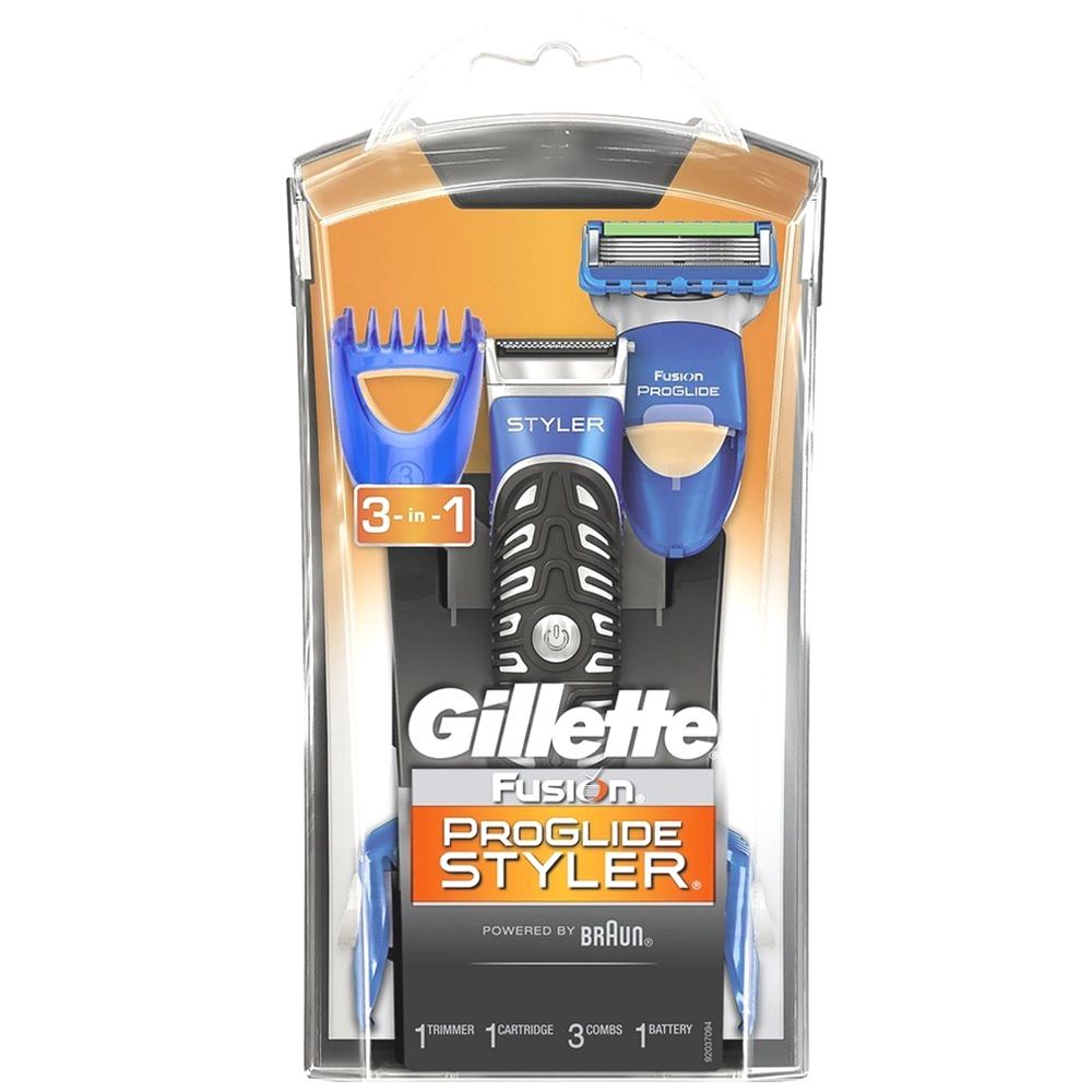Gillette, Fusion Proglide styler, Multi-functional grooming styler for beard and hair