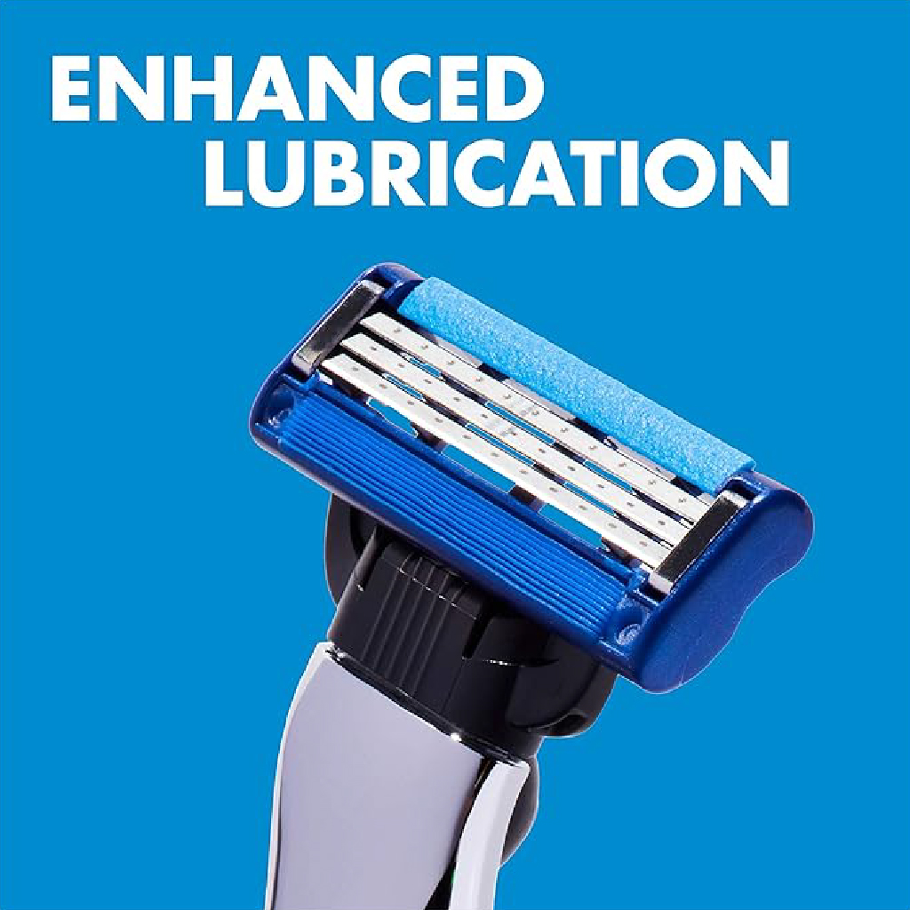 Gillette, Mach3 Turbo Razor, High-performance razor with 4 blades for close shave