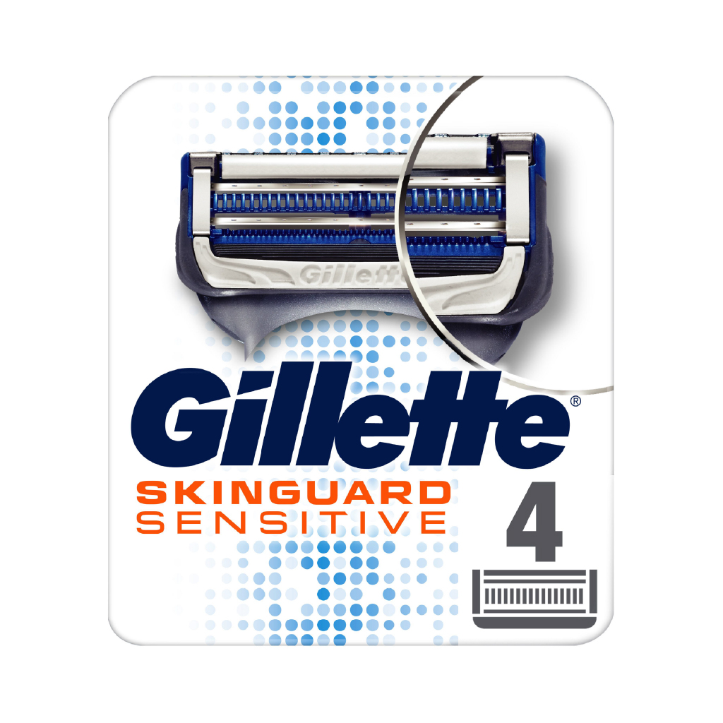 Gillette SkinGuard Razors for Men, Gillette Razor, 4 Count