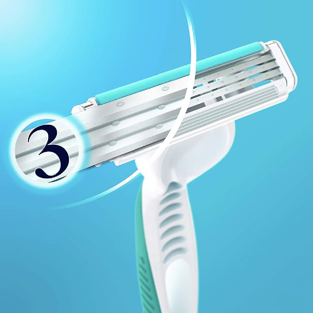 Gillette Venus Tropical Women's Disposable Razor, 3 Count