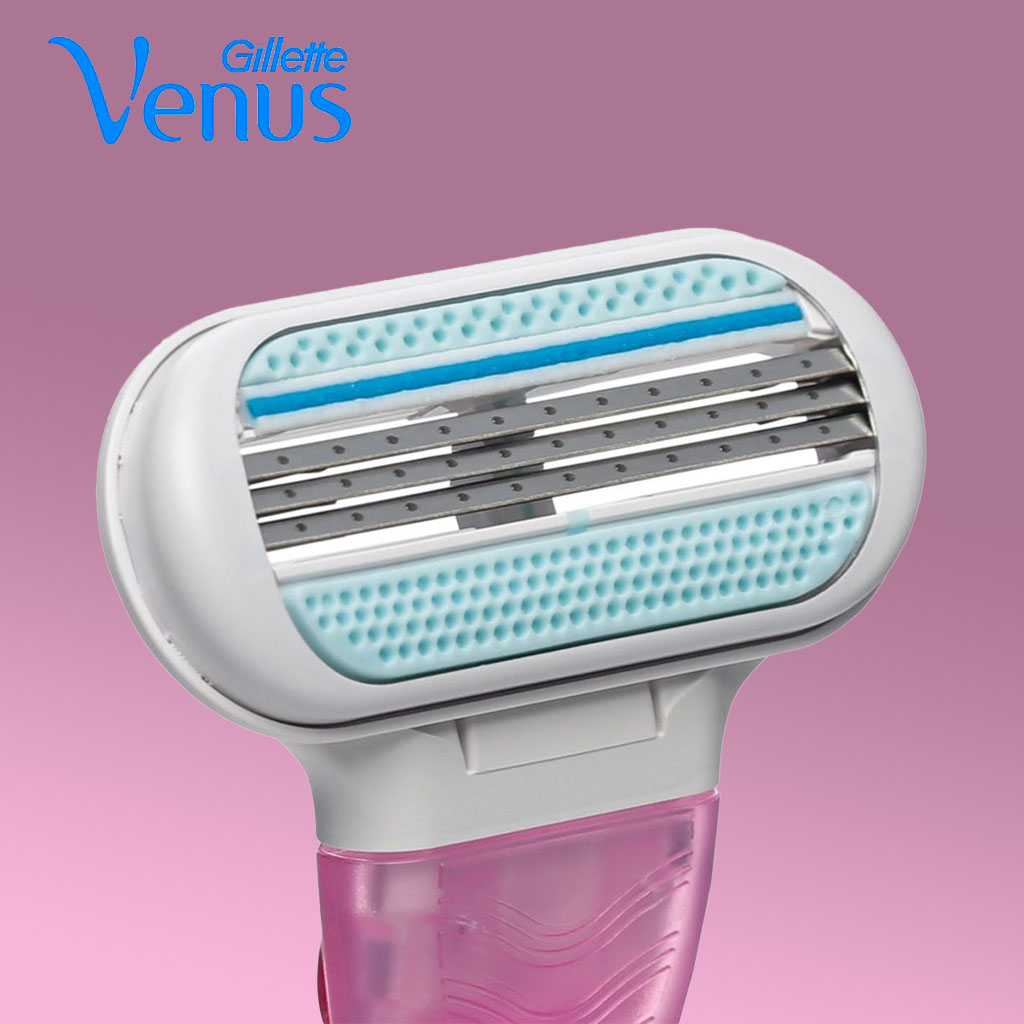 Gillette, Venus razor, Twin blade razor for smooth shaving
