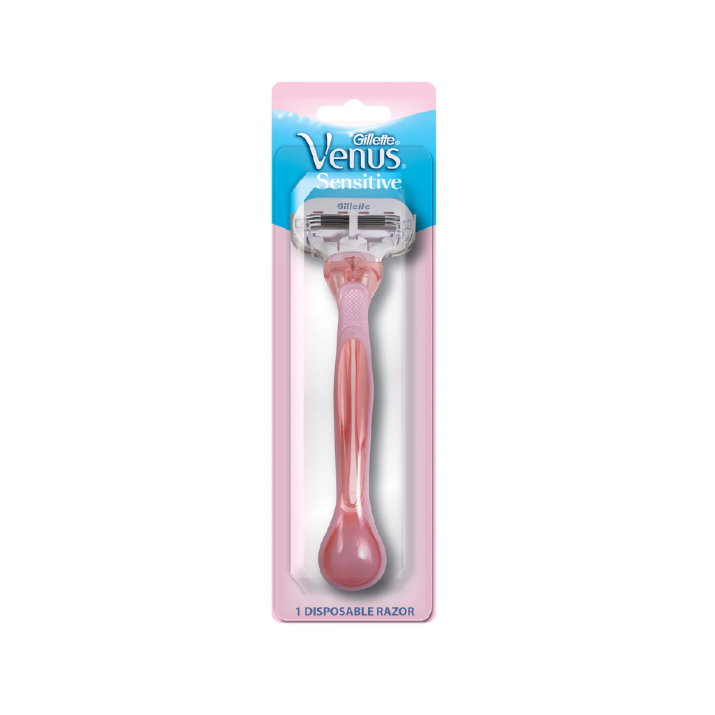 Gillette Venus Sensitive Women's 4 Disposable Razor - Pink