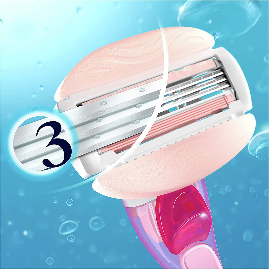 Gillette Venus, Spa Breeze Women’s Razor Blade Refills, Smooth shaving blade refills