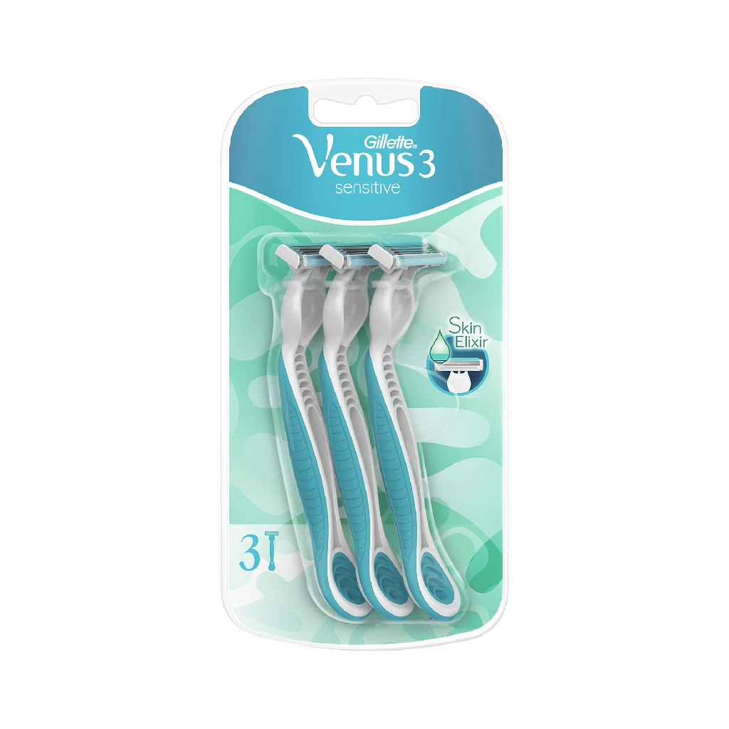 Gillette Venus Sensitive Disposable Razor 3s