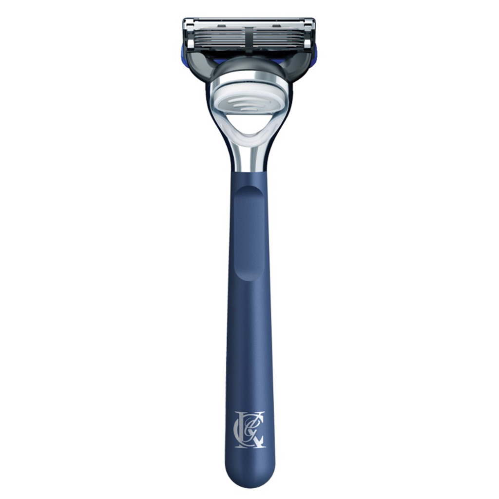 King C. Gillette Men's Shave & Edging Razor With 5 Built In Premium Blades & Precision Trimmer, Pack of 1's