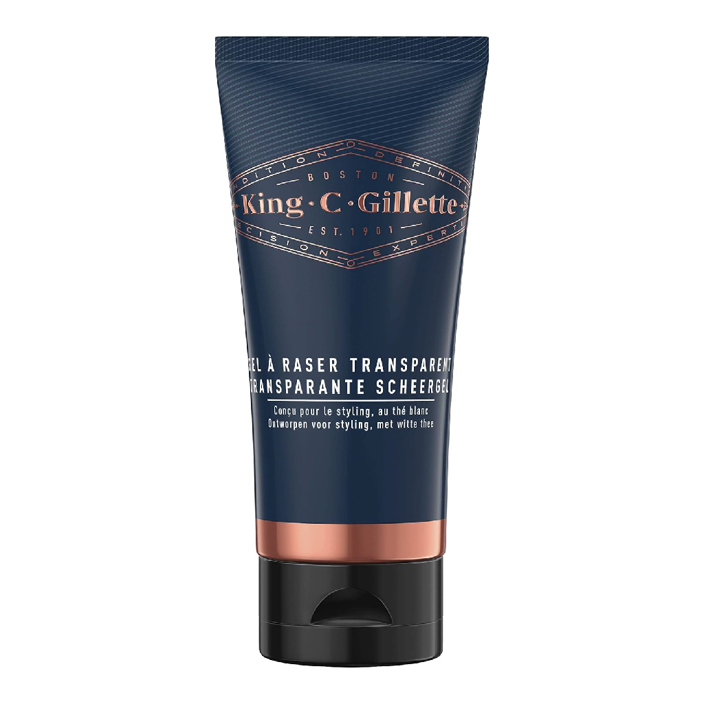 Gillette King C. (sh/gel/350ml + shav/gel/150ml + razor/1pcs + razors/5pcs)