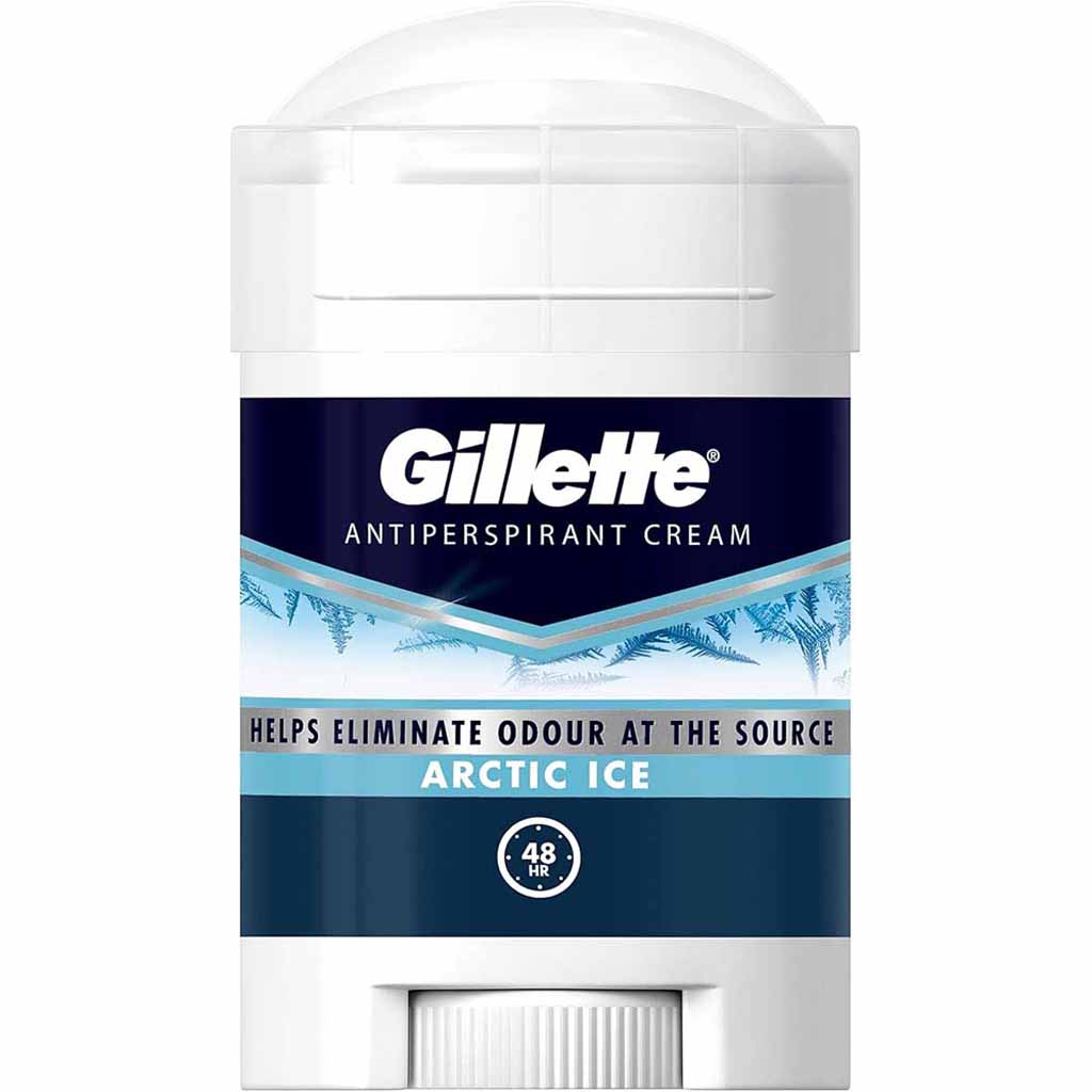 Gillette, Antiperspirant Deodorant Stick Arctic Ice, Cooling Antiperspirant Deodorant for Men, 45ml