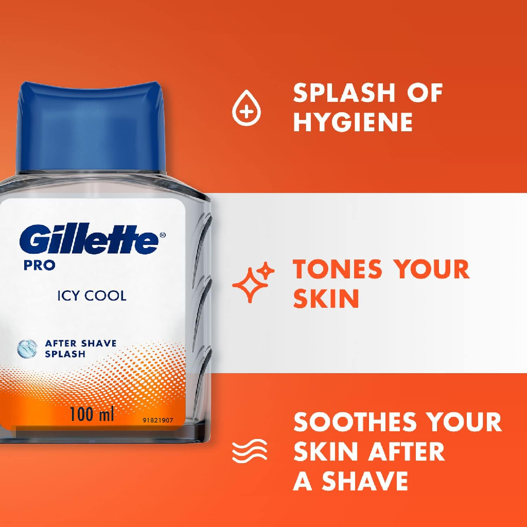 Gillette Aftershave Splash Cooling – 100 ml