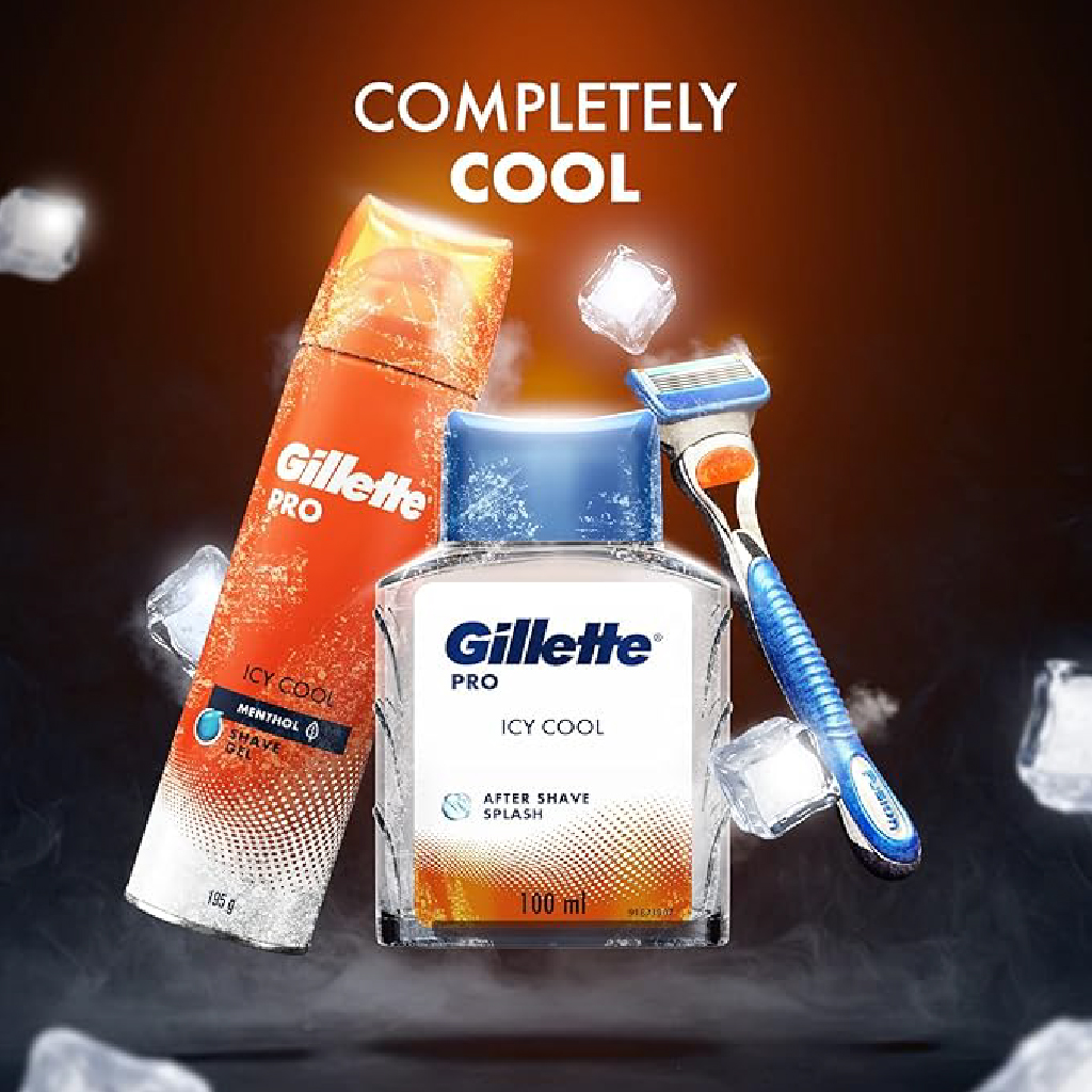 Gillette Aftershave Splash Cooling – 100 ml