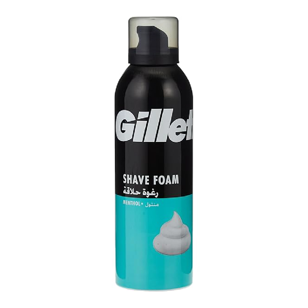Gillette, Shaving Foam Pro Ice Cool, Cooling and refreshing shaving foam, 250ml