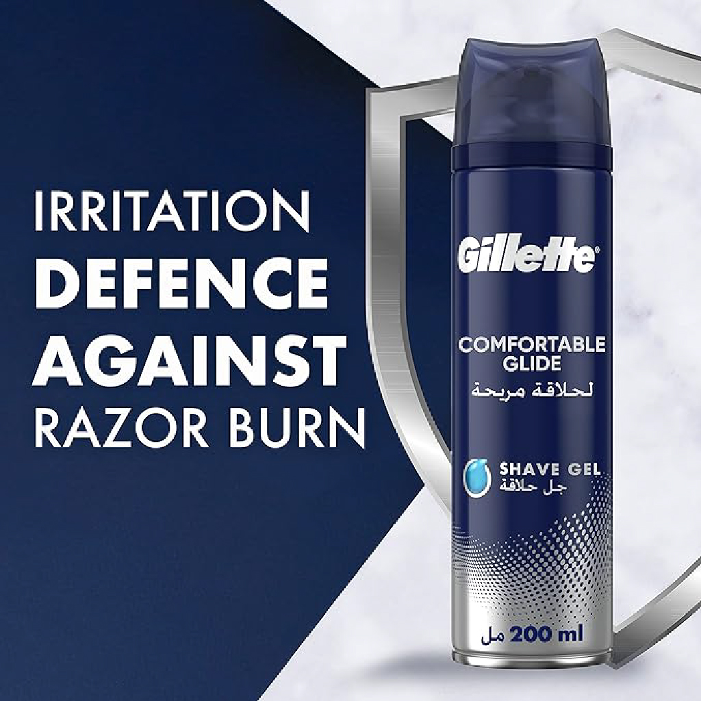 Gillette Shaving Gel Comfort Glide – 200 ml
