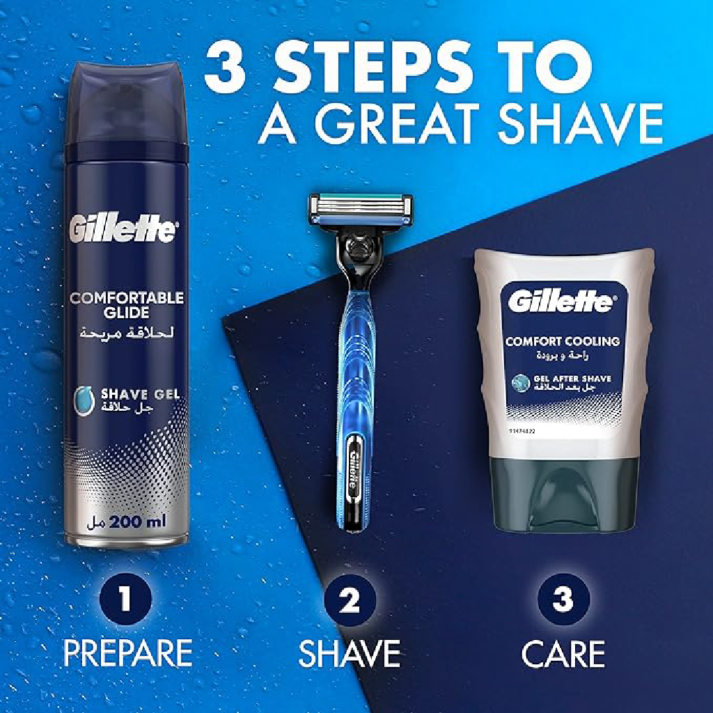 Gillette Shaving Gel Comfort Glide – 200 ml