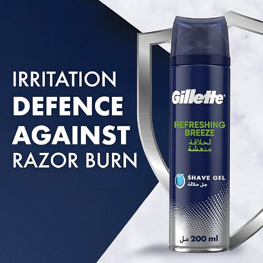 Gillette Shaving Gel Refreshing Breeze – 200 ml