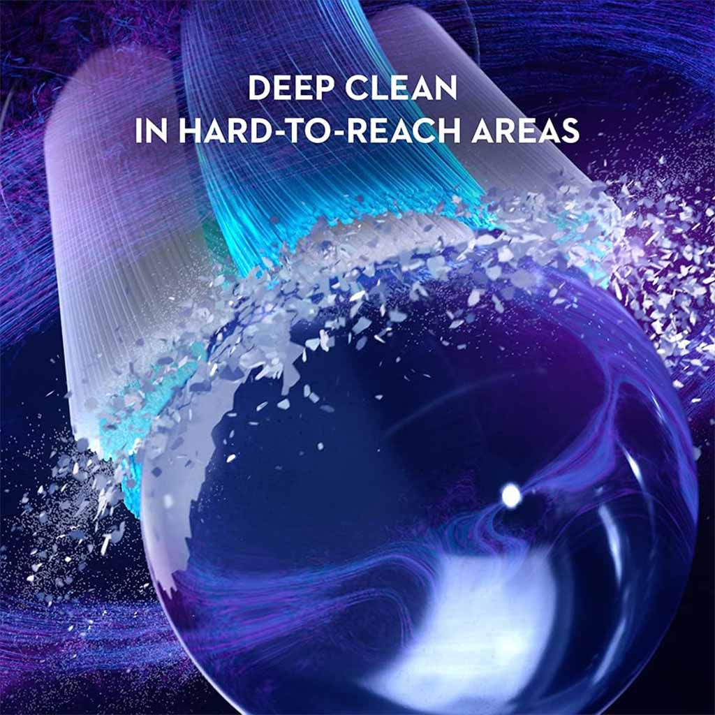 Braun Oral-B, iO ultimate clean replacement brush heads black, High-performance electric toothbrush heads