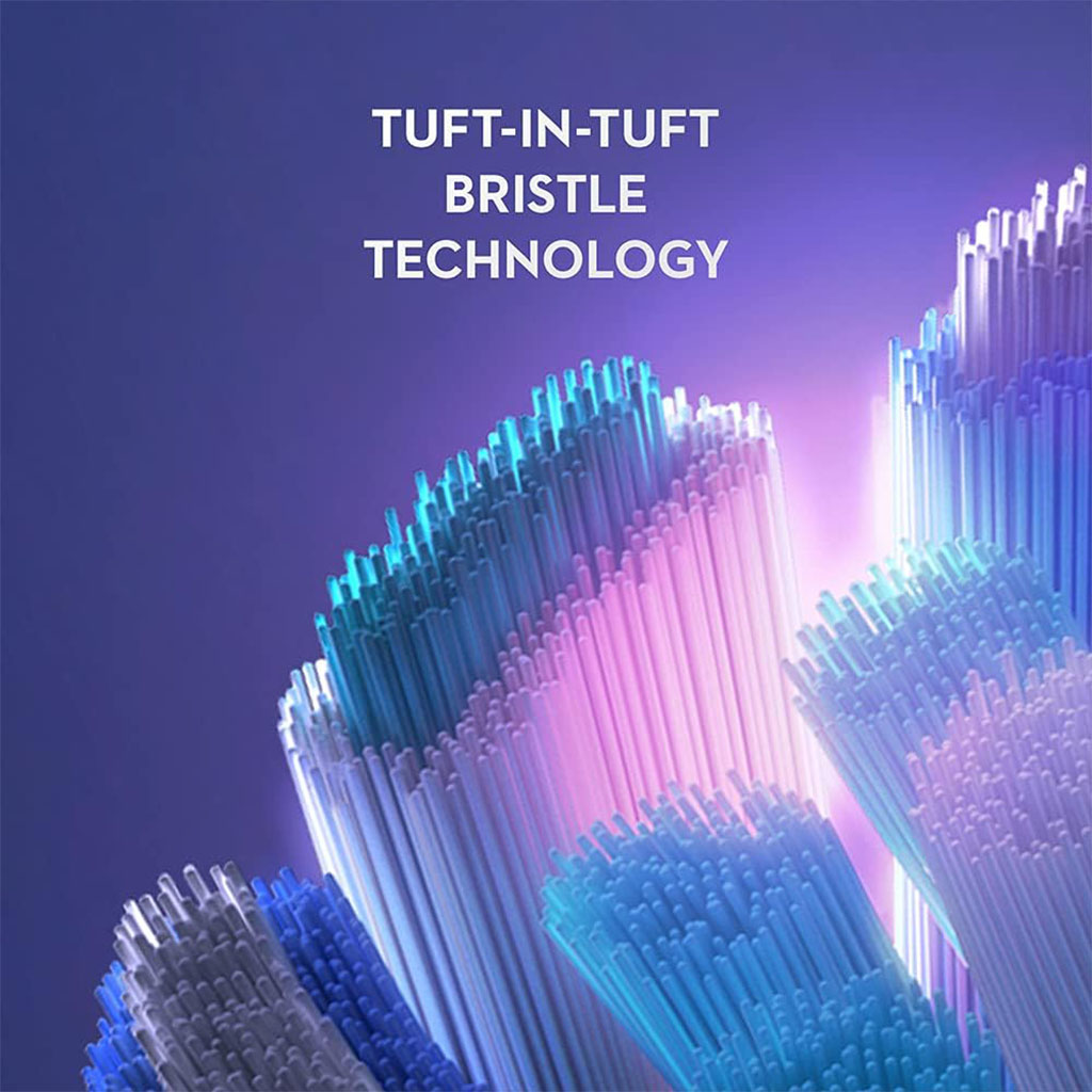 Braun Oral-B, iO ultimate clean replacement brush heads black, High-performance electric toothbrush heads