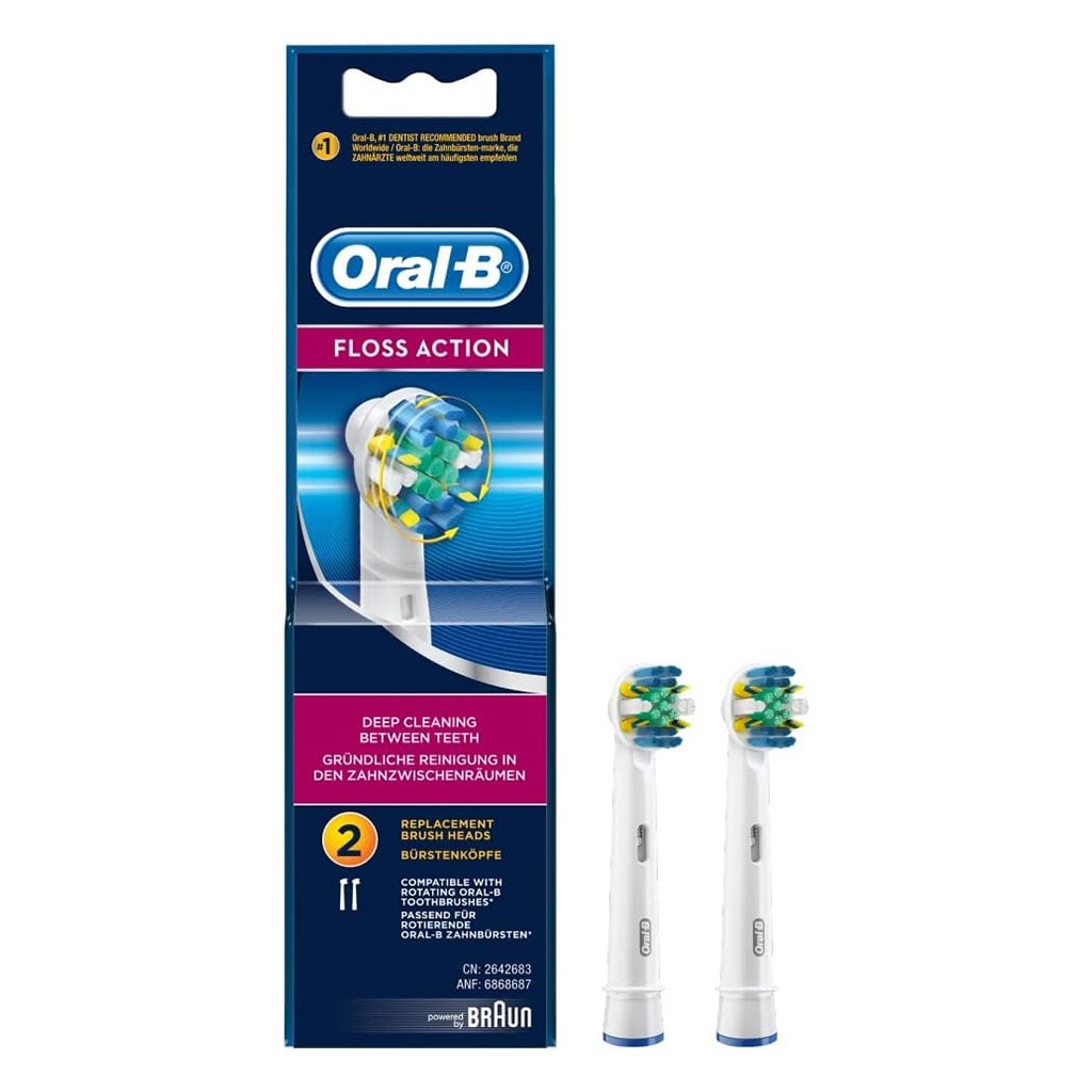 Oral-B, Spare brush heads EB20, Replacement brush heads for electric toothbrush