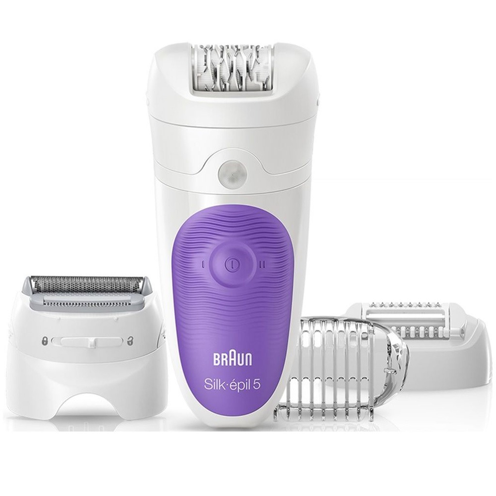 Braun, Silk-épil 5 Wet & Dry Epilator, Epilator for legs and body hair removal, model 5-541