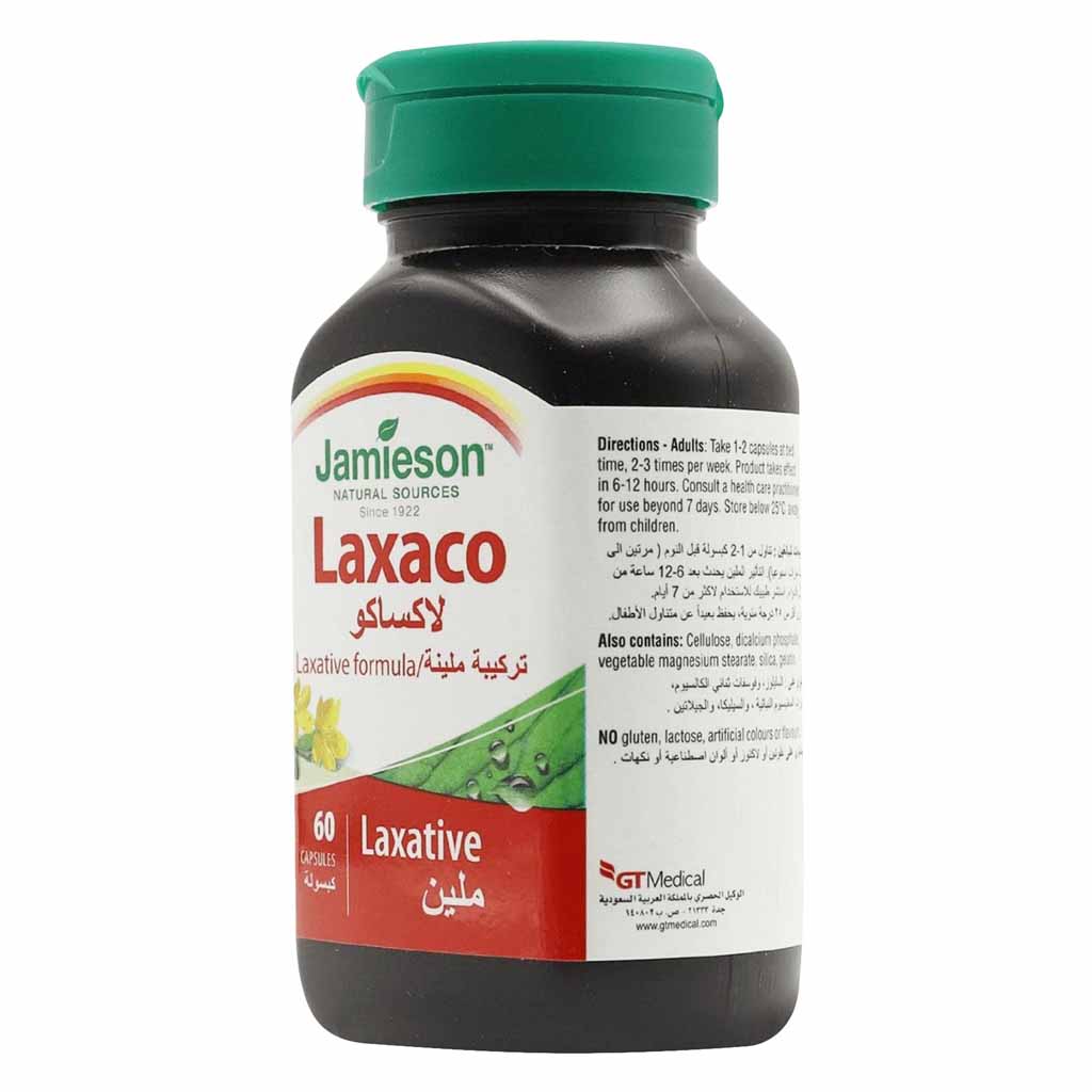 Jamieson Vitamins Laxaco 60 Capsules