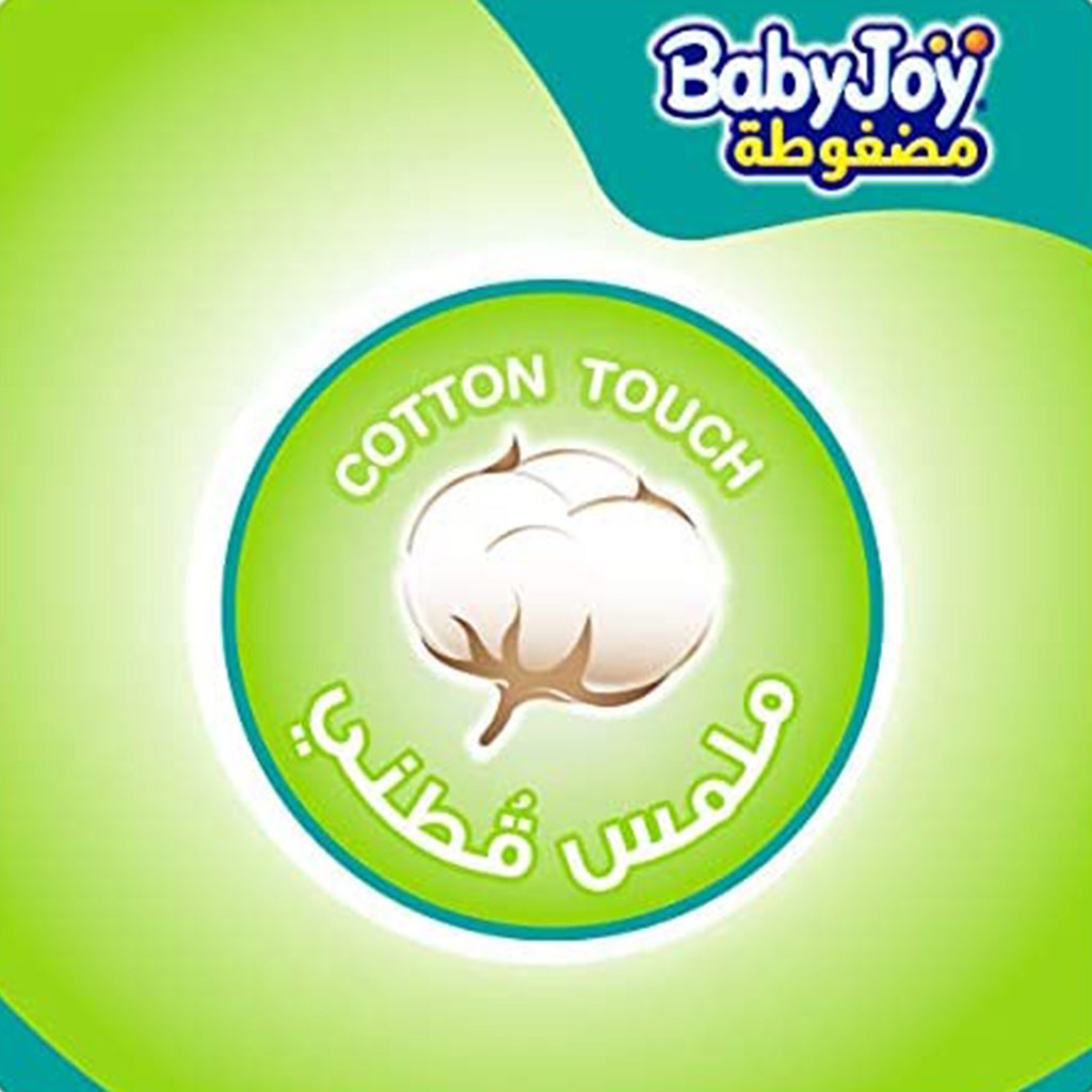 BabyJoy, Jumbo Box Medium Diapers, High absorbency diapers for babies 6-12 kg, 104 count