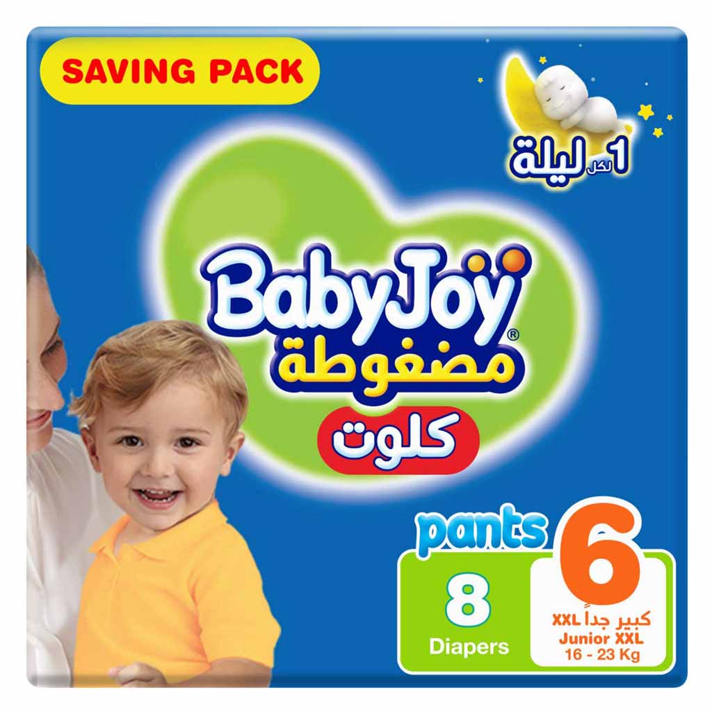 BabyJoy, Pants Saving Junior XXL, Comfortable diaper pants for toddlers over 16 kg, size 6