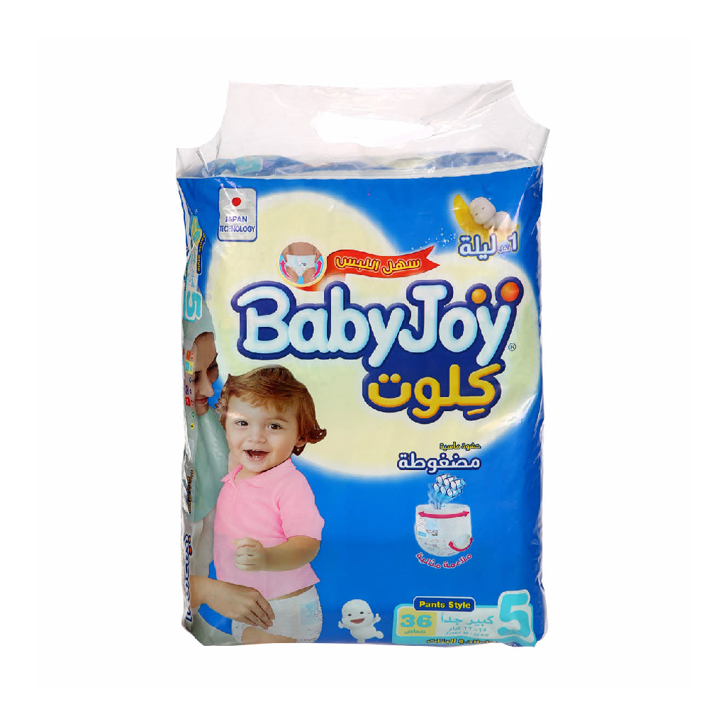 BabyJoy Pants Jumbo Pack Junior Size 5 (15–22 kg) 36 pcs