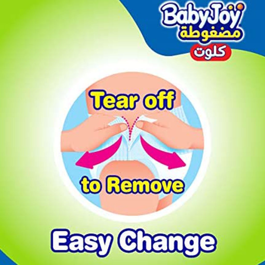 Babyjoy Culotte Mega Medium, Size 3,60 Count, 6-12 kg