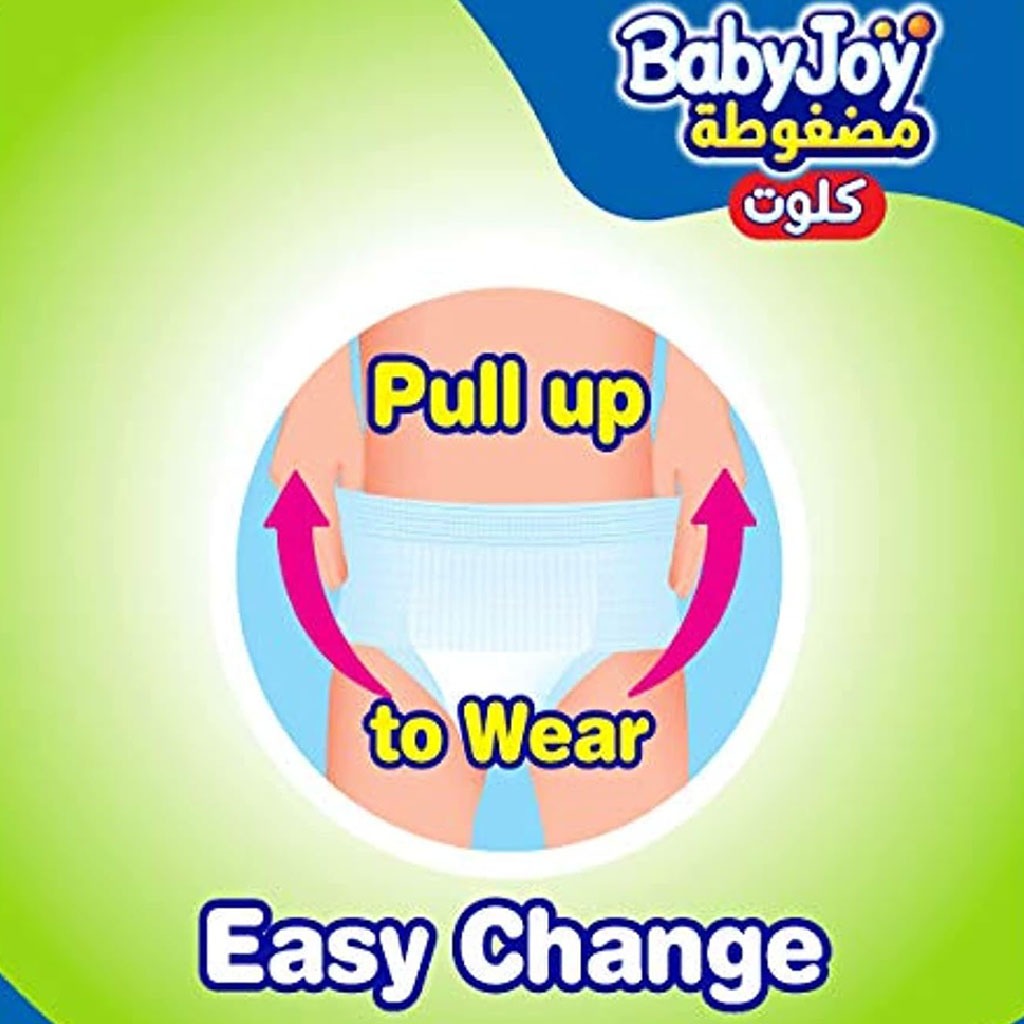 بيبي جوي كولوت، عبوة عملاقة، جونيور 3XL، مقاس 7