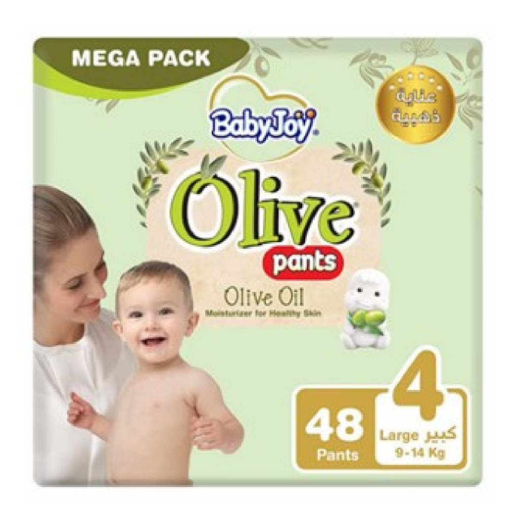BabyJoy Olive Pants Large Mega  Pack 48