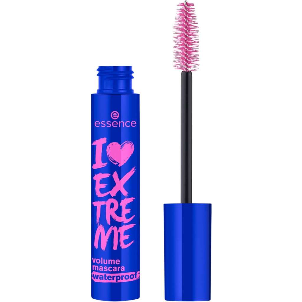 Essence I Love Extreme Volume Mascara Waterproof, Black
