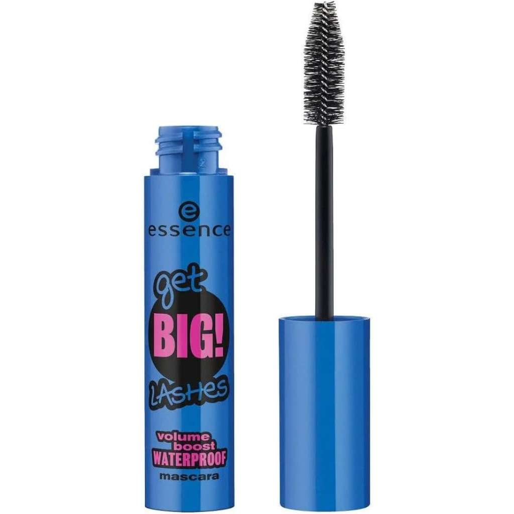 Essence, Get Big Lashes Volume Boost Waterproof Mascara Black, Waterproof mascara for voluminous lashes